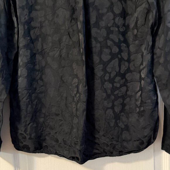 Aritzia Babaton Power Blouse in black Small - Picture 11 of 11